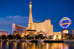 Paris Hotel and Casino in Las Vegas, Nevada, USA