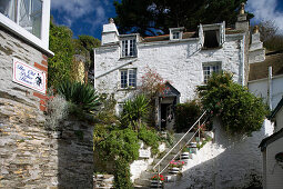 Europa, England, Cornwall, Bay Tree Cottage in Polperro