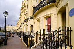 Regency style architechture in Brunswick Square in Brighton, East Sussex, England, Europe
