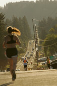 Runner, Hood to Coast Relay, Oregon, USA