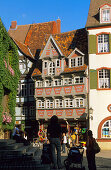 Europa, Deutschland, Sachsen-Anhalt, Quedlinburg, Quedlinburger Marktplatz mit Rathaus