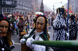 Europe, Germany, Baden-Württemberg, Rottweil, Narrensprung in Rottweil