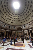 Innerhalb der Kuppel vom Pantheon, Rom, Italien