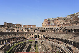Innenansicht vom Kolosseum, Rom, Italien