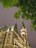 Rathaus, Hansestadt Hamburg, Deutschland