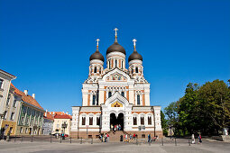 Aleksander Nevski Kathedrale, Domberg, Tallinn, Estland, Europa