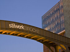 Stilwerk bridge, Hamburg, Germany