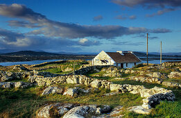 Cottage in Knock, Lettermullen peninsula, Connemara, Co. Galway, Ireland, Europe