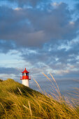 Leuchtturm List-Ost, Ellenbogen, Sylt, Nordfriesland, Schleswig-Holstein, Deutschland