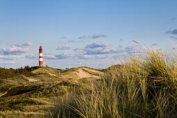Lighthouse in the Dunes, Amrum Island, Schleswig-Holstein, Germany