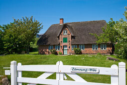 Museum, Öömrang Hus, Nebel, Amrum Island, North Frisian Islands, Schleswig-Holstein, Germany