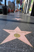 Ingrid Bergman star, Walk of Fame, Hollywood Boulevard, Los Angeles, California, USA, United States of America