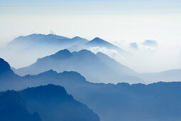 Backdrop scenery from Grigne, Bergamo Alps, Como, Lombardy, Italy