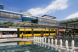 Building at Wiener Platz, Dresden, Saxony, Germany