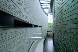 Modern architecture of KUMU art museum, Kadriorg, Tallinn, Estonia