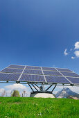 Photovoltaic system, Woergl, Tyrol, Austria