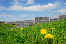 Photovoltaikanlage, Bayern, Deutschland