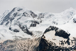 Gornergletscher, Walliser Alpen, Zermatt, Kanton Wallis, Schweiz