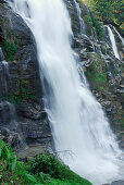 Vachiratan waterfall, Doi Inthanon National Park, Province Chiang Mai, Thailand, Asia