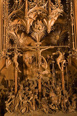 Brüggemann- oder Bordesholmer Altar im St. Petri Dom zu Schleswig, Schleswiger Dom, Schleswig, Schleswig-Holstein, Deutschland, Europa