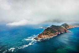 Arial view of Cape of Good Hope, Cape Town, Cape Peninsula, Western Cape, South Africa, Africa
