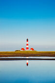 Leuchtturm Westerheversand, Westerhever, Schleswig-Holstein, Deutschland