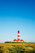 Westerheversand Lighthouse, Westerhever, Schleswig-Holstein, Germany