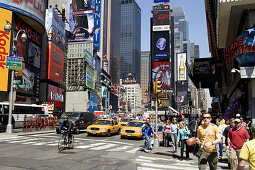 Times Square, Downtown Manhattan, New York City, New York, North America, USA