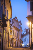 Horni street, Cesky Krumlov, South Bohemian Region, Czech Republic