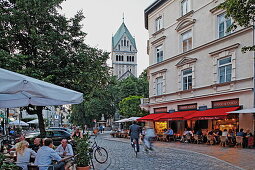 St. Anna square, Lehel, Munich, Upper Bavaria, Bavaria, Germany