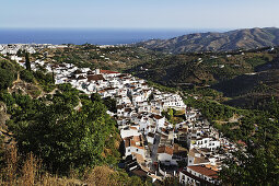 View over Frigiliana, Andalusia, Spain