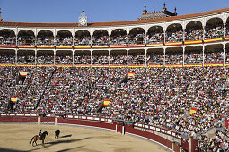 Bullfight (Corrida de Toros), Las Ventas bullring, Madrid, Spain