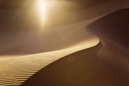 Sanddünen in der libysche Wüste, Sahara, Libyen, Nordafrika