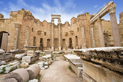 Severische Basilika, Leptis Magna, Libyen, Afrika