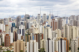 Skyscrapers in the city center of São Paulo, Brazil