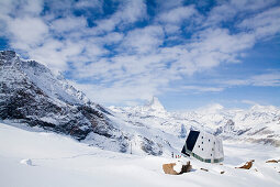 New Monte Rosa Hut, Zermatt, Canton of Valais, Switzerland