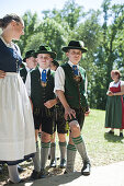 Mountain festival, Kraxnbichl, Neufahrn, Egling, Upper Bavaria, Germany