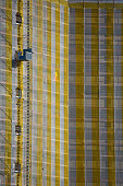 Baugerüst an einem Gebäude, Berlin, Deutschland