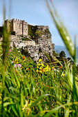 Burg, Castello di Venere, Erice, Sizilien, Italien, Europa