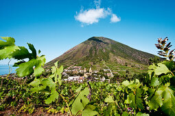 Vulcano Monte dei Porri, Salina Island, Aeolian islands, Sicily, Italy