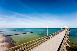 Pier, Heiligendamm, Bad Doberan, Mecklenburg-Vorpommern, Germany