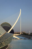 Hemisferic and Oceanografic, the largest aquarium in Europe, City of Arts and Science, Province Valencia, Valencia, Spain