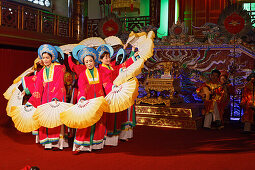 Theater play, Imperial Theater, Citadel, Imperial City, Hue, Trung Bo, Vietnam