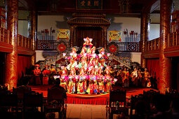 Theater play, Imperial Theater, Citadel, Imperial City, Hue, Trung Bo, Vietnam