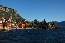 Promenade, Varenna, Comer See, Lombardei, Italien