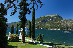 Park, Villa Melzi, Bellagio, Comer See, Lombardei, Italien