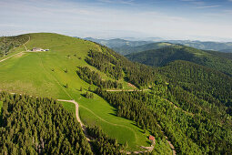 Low mountain range scenery near Freiburg im Breisgau, Black Forest, Baden-Wurttemberg, Germany
