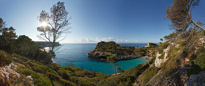 Calo d es Moro, neben Cala S Amonia, bei Santanyi, Mallorca, Balearen, Spanien, Europa