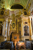Altar in Peter and Paul Cathedral at Peter and Paul Fortress, St. Petersburg, Russia