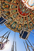 Swing Ride at the Fair, Dallas, Texas, USA